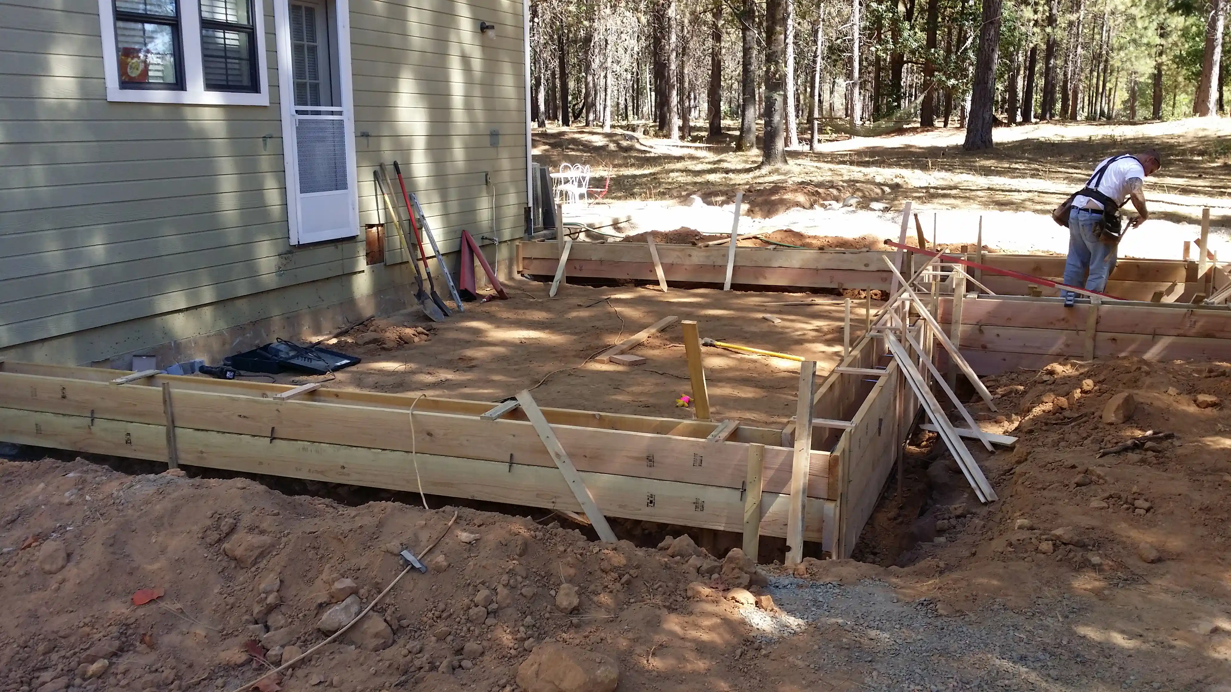 Residential Construction Laundromat.