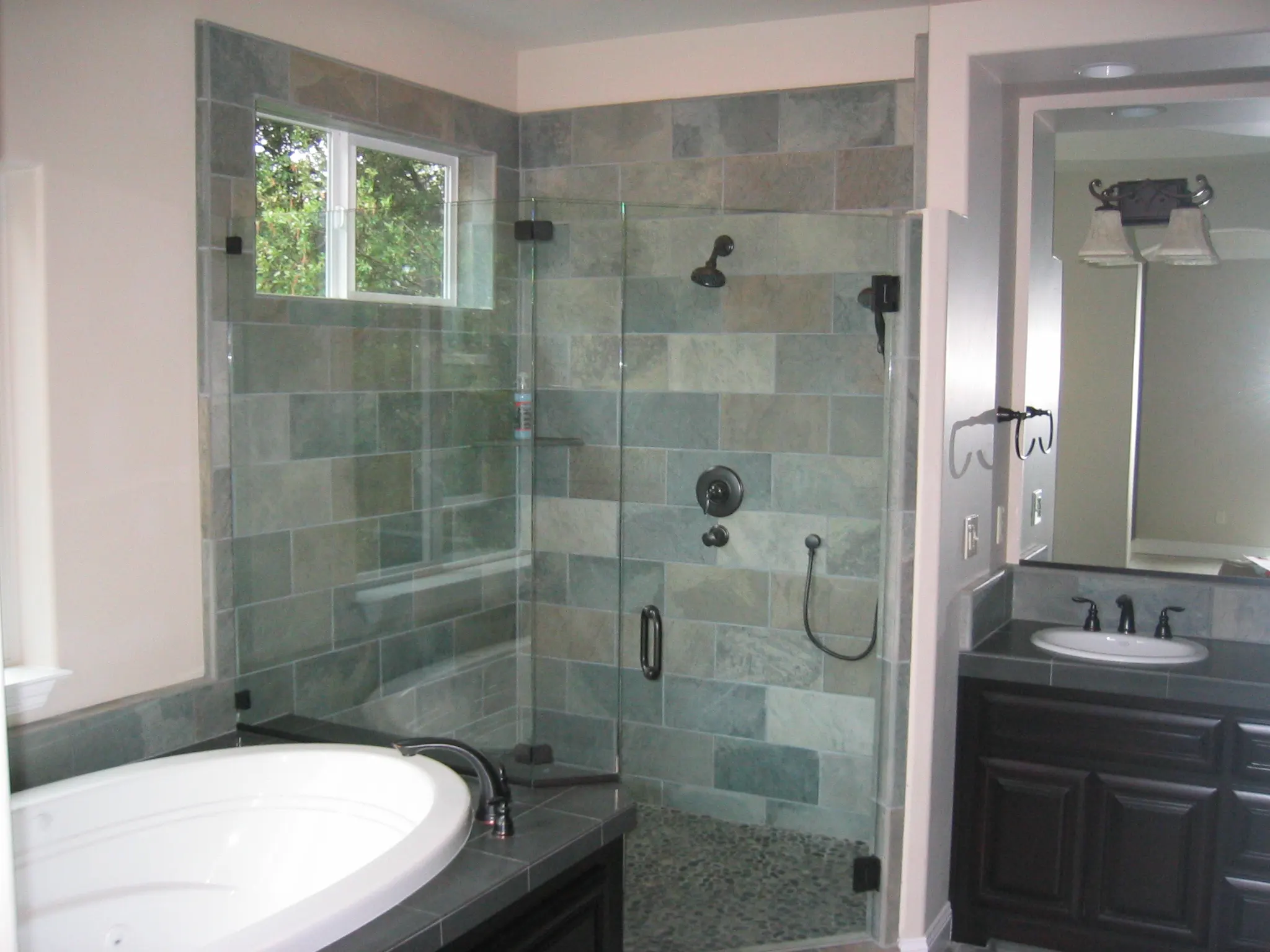 Residential Construction Shower.